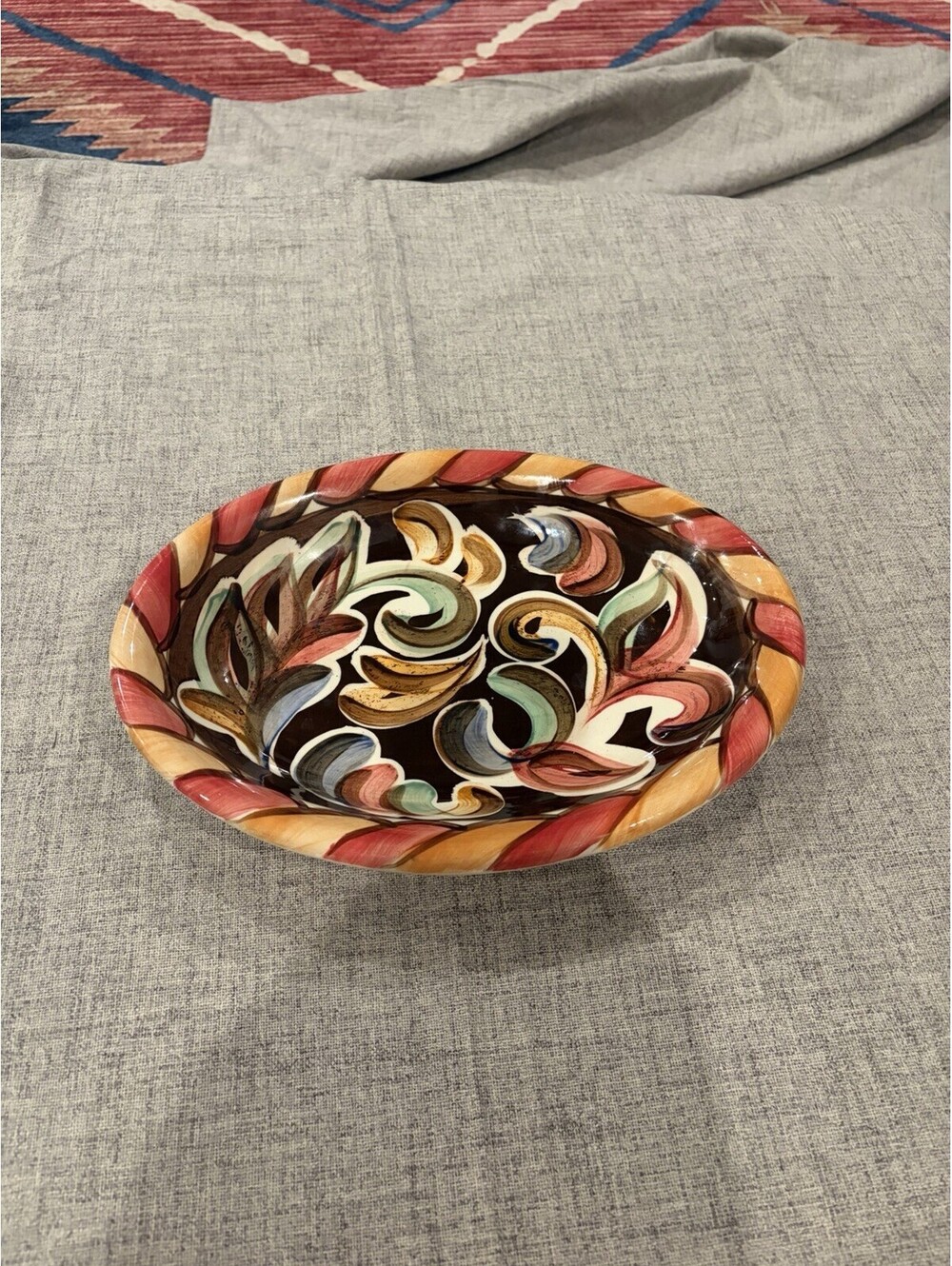 Vicki Carroll Vous Plait Round Platter